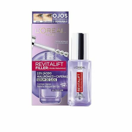 Serum for Eye Area L'Oreal Make Up Revitalift Filler 20 ml Anti-eye bags Anti-Wrinkle